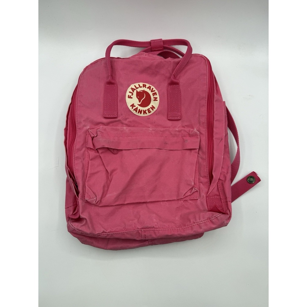 Fjallraven‎ Kanken 23510 Classic Pink Casual Backpack Womens Bags Distressed